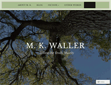 Tablet Screenshot of kathywaller1.com